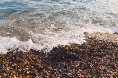 Tayland deniz sahilde yengeç evi.