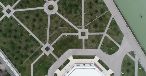 Uzbekistan Taszkent Minor największy masjidi aerial gród. — Wideo stockowe