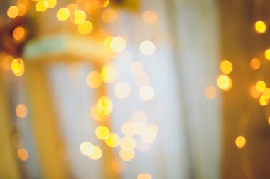 Glitter vintage ışıklar arka plan. Altın, gümüş. defocused.