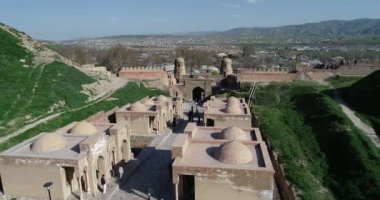 Tacikistan, Orta Asya kalede Hisor görünümünü.