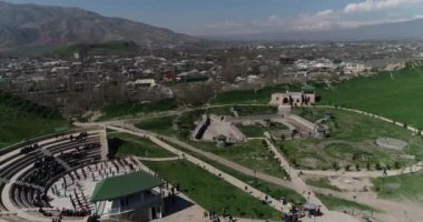 Tacikistan, Orta Asya kalede Hisor görünümünü.