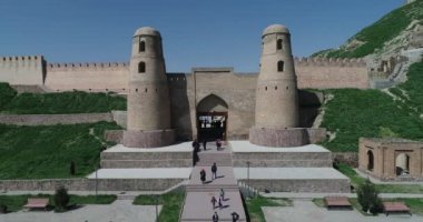 Tacikistan, Orta Asya kalede Hisor görünümünü.