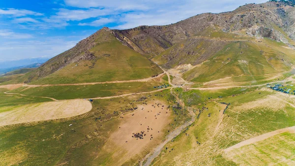 Pequeño río en las montañas Pamir de Tayikistán . —  Fotos de Stock