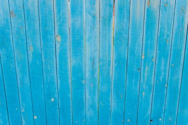 Antika ahşap arka plan-soyulması boya ile. Mavi.