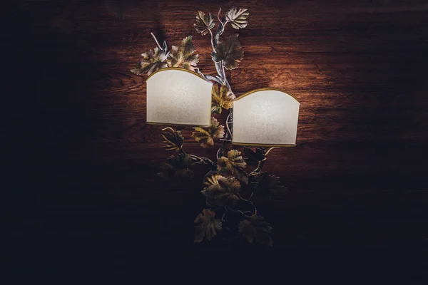 Сучасне підвісне світло з старовинною лампою . — стокове фото