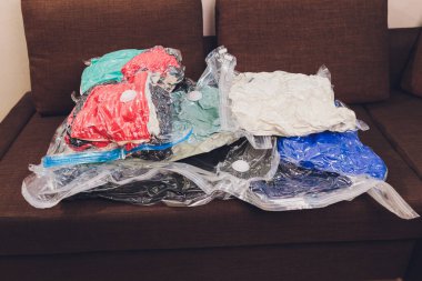 Boşluk koruyucu, hava emen mühür torbası, vakumlu giysi depolama sıkıştırılmış paket.