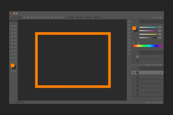 mockup yazılım Vektörü grafikleri ve illüstrasyonu