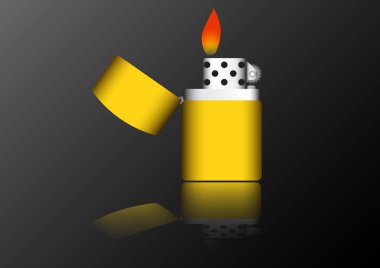 ayna etkisi ile hafif nesne