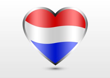 Hollanda Ulusal bayrak kalpler