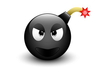 kızgın ifade patlama bomba