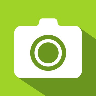 kamera simgesi düz renk