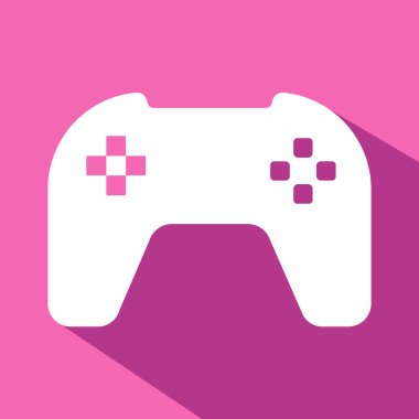 Gamepad düz simgesi tasarım