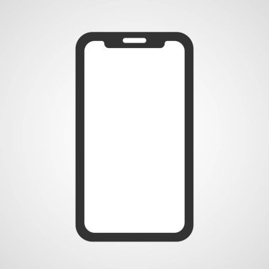 Smartphone tasarım düz renk