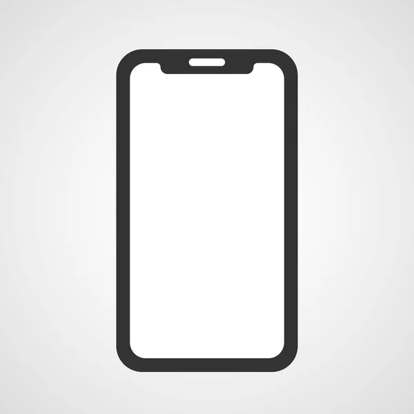 Smartphone Design Flache Farbe — Stockvektor