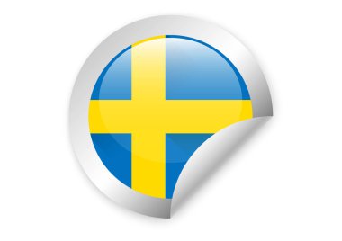 bayrak ülke etiket vektör tasarımı 