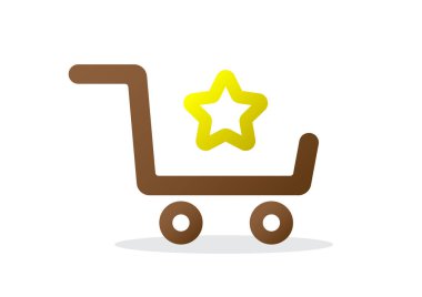 göstergeli alışveriş sepeti 