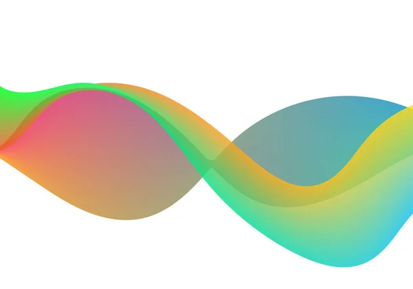 Waves Elegant Background Design — Stock Vector