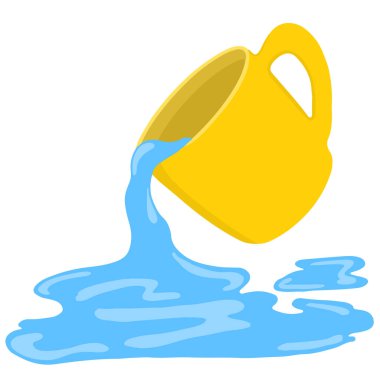 Bir bardak su çizimi