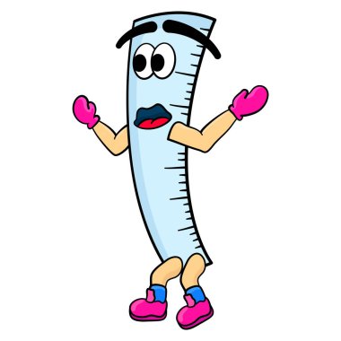 Ruj logosu karakteri Maskot çizgi filmi