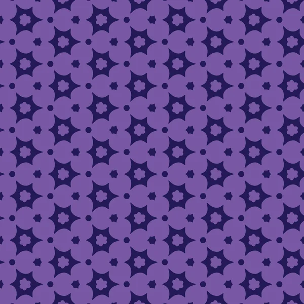 紫のテキスタイルテンプレートパターン — ストックベクタ
