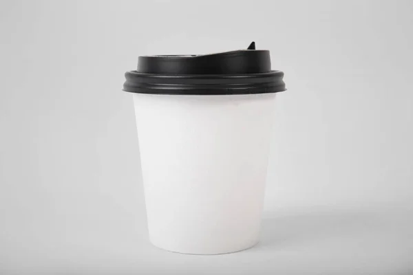 White coffee paper cup. mock up for creative design branding.