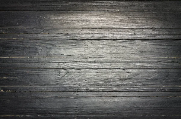 Czarnym Tle Drewnianych Tablica Grunge Tekstur Strukturalnych Powierzchni Widok Góry — Zdjęcie stockowe
