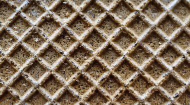 Waffle doku. Waffle fırın arka plan