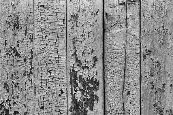 black and white, Wooden planks background with old brown paint