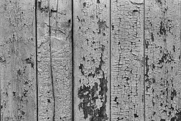 Noir Blanc Planches Bois Fond Avec Vieille Peinture Brune — Photo