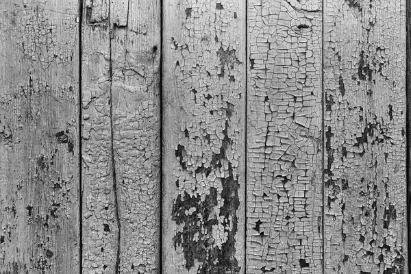 Noir Blanc Planches Bois Fond Avec Vieille Peinture Brune — Photo