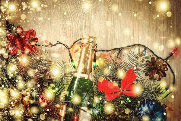 Noël, décoration, fond, vacances, Nouvel An — Photo