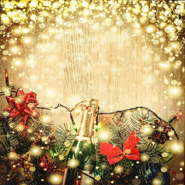 クリスマスの装飾, 背景, 休日, 新年 — ストック写真