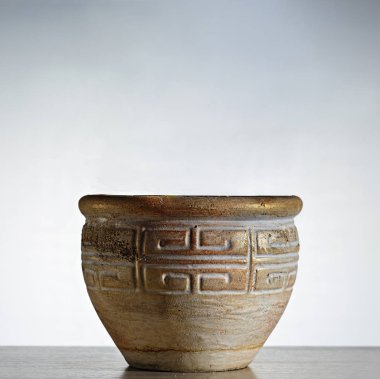 Antika, seramik, çiçek, pot, el yapımı, çiçek, izole, beyaz arka plan, antika, 