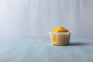 Cupcake, kopya alanı, kavram, doğum günü, kutlama, kutlama, pişirme, parti, tatlı, Cupcake yakın çekim kopya alanı kavramı doğum günü yakın çekim fırında kahverengi tereyağı pasta kalori kutlamak kutlama c