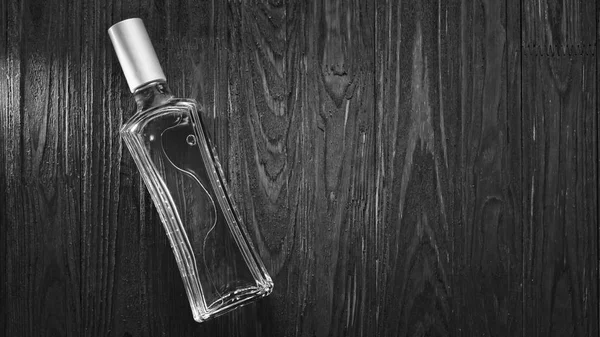 Bodka, garrafa vodka, vista superior da garrafa de tequila, garrafa isolada, absol — Fotografia de Stock