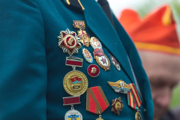 Regimiento inmortal, inmortal, régimen, t, alamy, soviet, obturador, guerra patriótica, veteranos, uniformes militares celebración — Foto de Stock