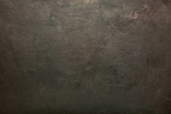 暗い壁の背景 抽象的なパッケージの前の空の職場 — ストック写真