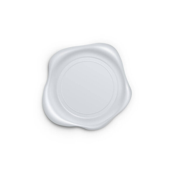 Wax seal. Retro label. Quality garantee label. Vector illustration