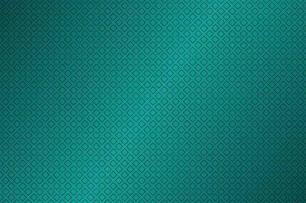 Fondo Abstracto Verde Con Contorno Cuadrados Ilustración Vectorial Simple — Vector de stock