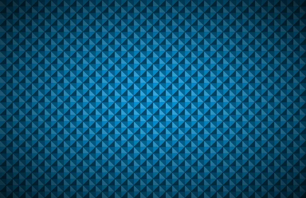 Latar Belakang Segitiga Abstrak Biru Tekstur Geometris Poligonal Modern Pola - Stok Vektor
