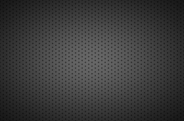 Yapılandırılmış koyu metalik delikli arka plan, teknoloji vektör çizim