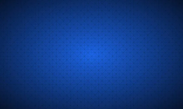 Üçgen örgüden oluşan basit mavi vektör arka planı, modern dikişsiz desen — Stok Vektör
