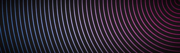 Абстрактный Современный Материал Заголовка Сине Розовыми Линиями Баннер Неоновых Металлических — стоковый вектор