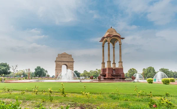 Ворота Индии в Нью-Дели — стоковое фото