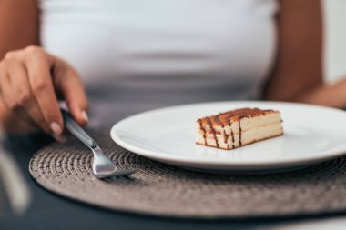 Tanınmayan kadın kişi çok kolay olan. Yakın çekim.