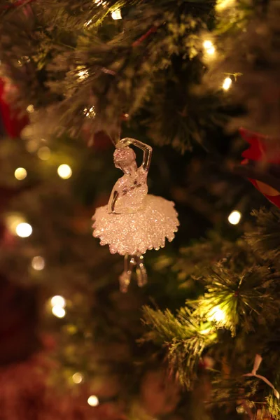 Balerina Christmas Tree Decoration — Stock Photo, Image