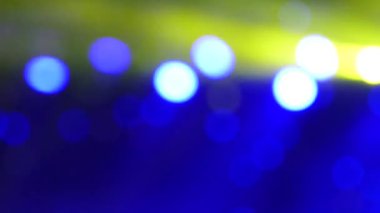 Sahne Alanı'nda konser projektör. Dans pisti ve gece kulübünde hafif müzik.