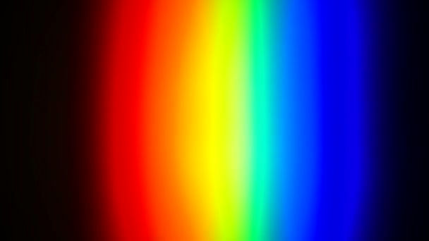 Kleuren Van Regenboog Textuur Spectrumschaal Kleurtonen Natuurlijke Tinten Knipperende Kleurenbalken — Stockvideo