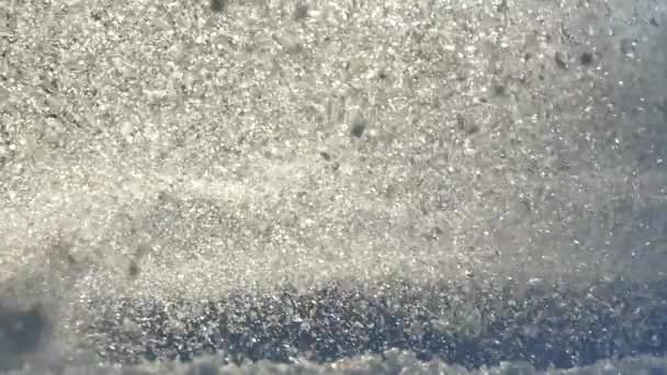 Fuss Hóban Csizmában Leszáll Lábáról — Stock videók