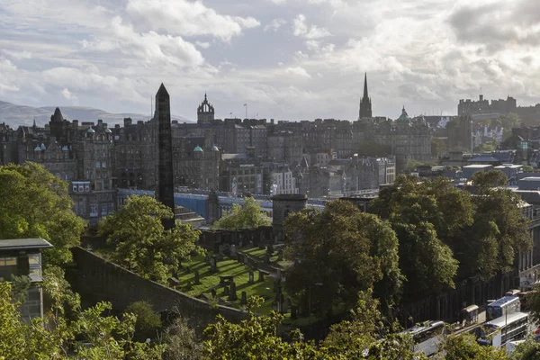 Mártires Políticos Monumento Antigo Cemitério Calton Hill Edimburgo Escócia — Fotografia de Stock